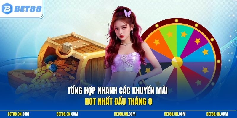Khuyến Mãi BET88 Tháng 8: Cập Nhật Ưu Đãi Mới Năm 2026 1 Tổng hợp khuyến mãi Bet88 mới nhất